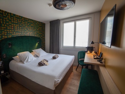 bedroom - hotel kanai - lille, france