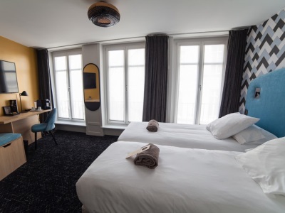 bedroom 2 - hotel kanai - lille, france