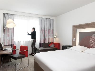 bedroom - hotel novotel lille aeroport - lille, france