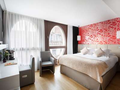 bedroom 3 - hotel best western premier why - lille, france