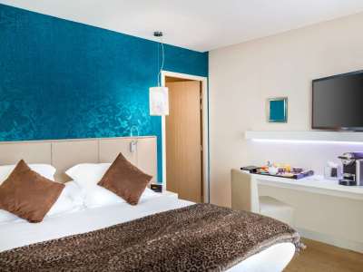 bedroom 4 - hotel best western premier why - lille, france