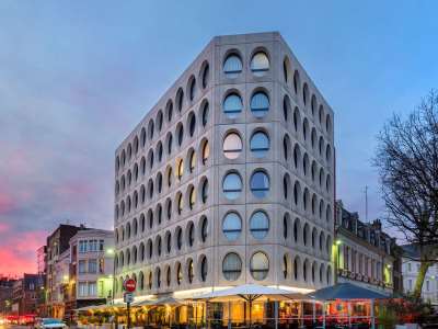 exterior view - hotel best western premier why - lille, france