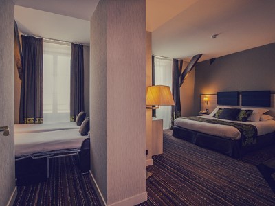 bedroom 4 - hotel best western plus richelieu - limoges, france