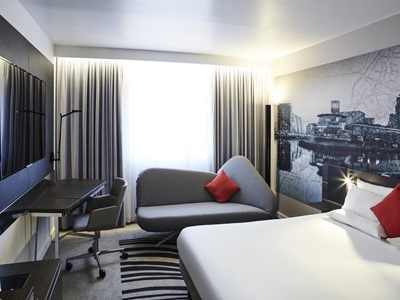 bedroom 3 - hotel novotel limoges le lac - limoges, france