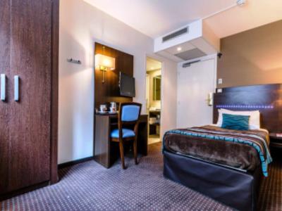 bedroom 5 - hotel helgon (g) - lourdes, france
