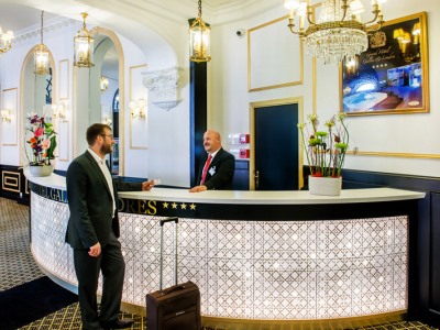 lobby - hotel grand hotel gallia and londres - lourdes, france