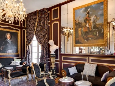 bar - hotel chateau de beauvois - luynes, france