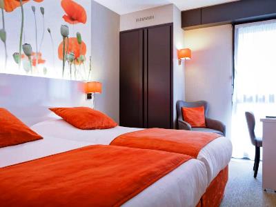bedroom 6 - hotel best western crequi lyon part dieu - lyon, france