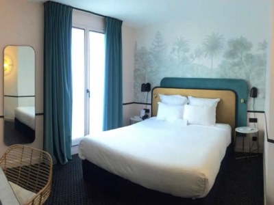 bedroom 1 - hotel best western hotel du pont wilson - lyon, france