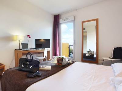 bedroom 4 - hotel appart'hotel odalys bioparc - lyon, france