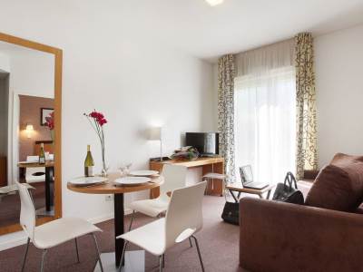 bedroom 7 - hotel appart'hotel odalys bioparc - lyon, france