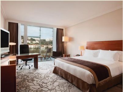 deluxe room - hotel marriott lyon cite internationale - lyon, france