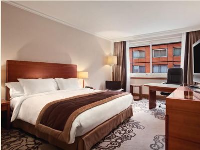 deluxe room 3 - hotel marriott lyon cite internationale - lyon, france