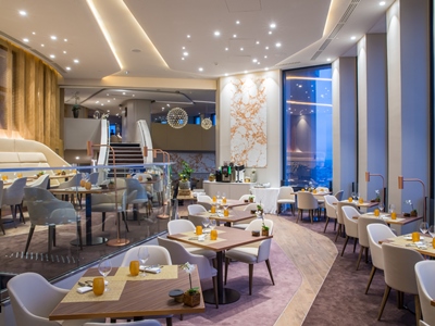 restaurant - hotel radisson blu - lyon, france