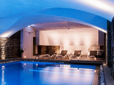 indoor pool - hotel boscolo lyon hotel and spa - lyon, france