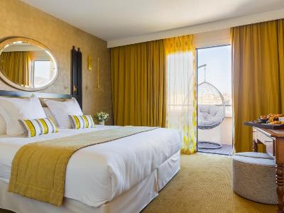 bedroom - hotel grand hotel beauvau - marseille, france