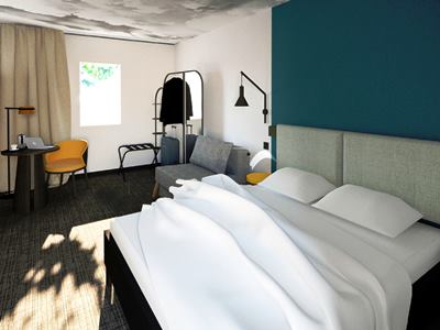 bedroom 2 - hotel ibis marseille centre prefecture - marseille, france