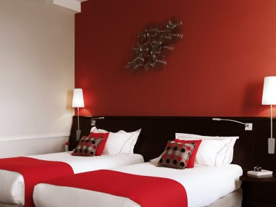 bedroom - hotel la citadelle metz - mgallery - metz, france