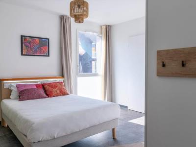 bedroom - hotel kabane montpellier - montpellier, france