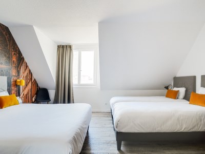 bedroom 6 - hotel la maison mulhouse centre - mulhouse, france
