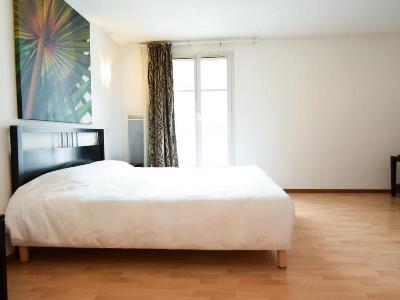bedroom - hotel residhotel mulhouse centre - mulhouse, france