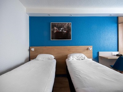 bedroom 2 - hotel brit hotel confort mulhouse centre - mulhouse, france