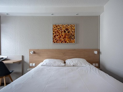 bedroom 3 - hotel brit hotel confort mulhouse centre - mulhouse, france