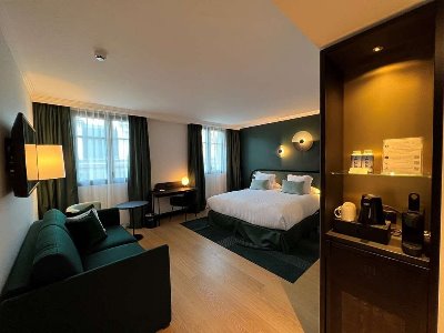bedroom 4 - hotel best western plus crystal, hotel and spa - nancy, france