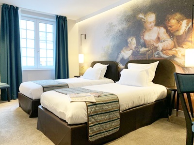 bedroom - hotel de guise - nancy, france