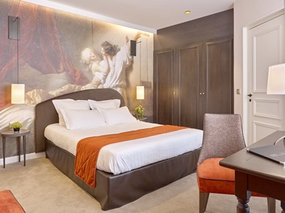 bedroom 2 - hotel de guise - nancy, france