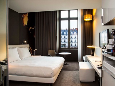 bedroom - hotel radisson blu nantes - nantes, france