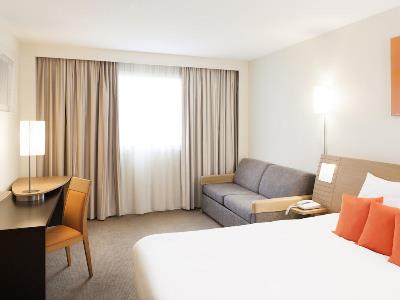 bedroom - hotel novotel nantes centre bord de loire - nantes, france