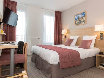 bedroom 1 - hotel residence odalys nantes cite des congres - nantes, france
