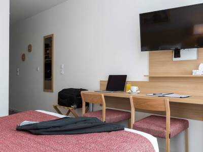 bedroom 2 - hotel residence odalys nantes cite des congres - nantes, france