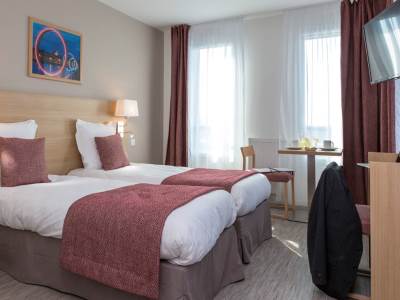 bedroom 3 - hotel residence odalys nantes cite des congres - nantes, france