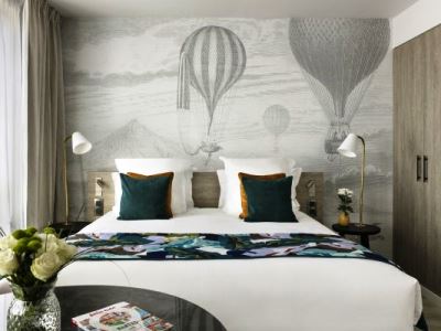 bedroom 1 - hotel citadines confluent nantes - nantes, france