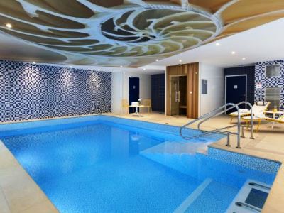 indoor pool - hotel citadines confluent nantes - nantes, france