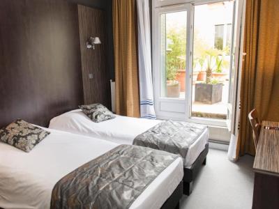 bedroom 1 - hotel astoria nantes - nantes, france