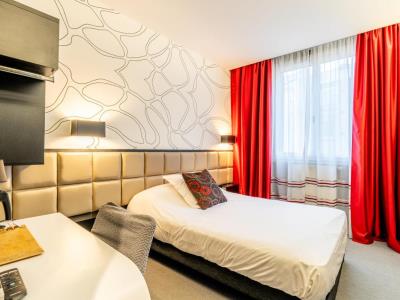 bedroom 5 - hotel astoria nantes - nantes, france