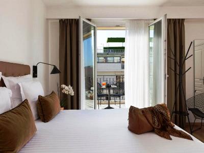 bedroom 5 - hotel la malmaison nice boutique - nice, france