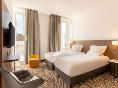 bedroom - hotel apollinaire nice - nice, france