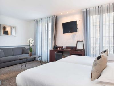 bedroom - hotel best western lakmi nice - nice, france