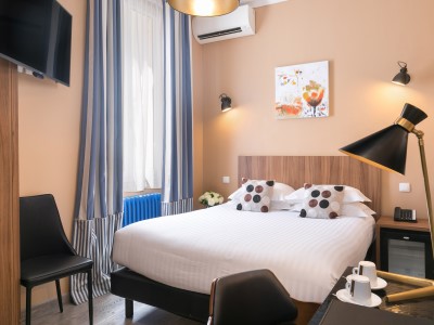 bedroom 2 - hotel best western plus brice garden - nice, france