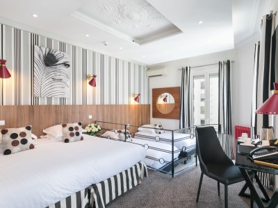 bedroom 7 - hotel best western plus brice garden - nice, france