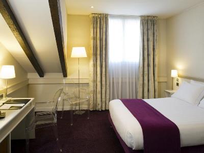 bedroom 3 - hotel best western alba - nice, france