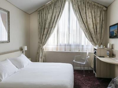 bedroom 2 - hotel best western alba - nice, france