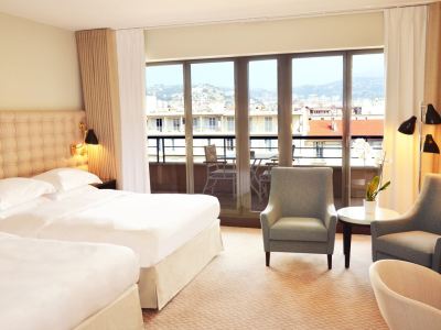 deluxe room - hotel hyatt regency nice - nice, france