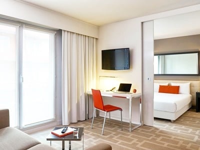 bedroom 2 - hotel aparthotel adagio nice centre - nice, france