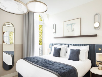 bedroom - hotel maison albar hotels - l'imperator - nimes, france