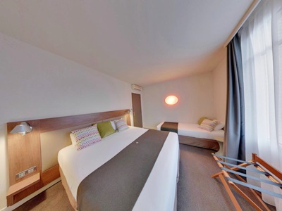 bedroom - hotel campanile orleans centre - gare - orleans, france